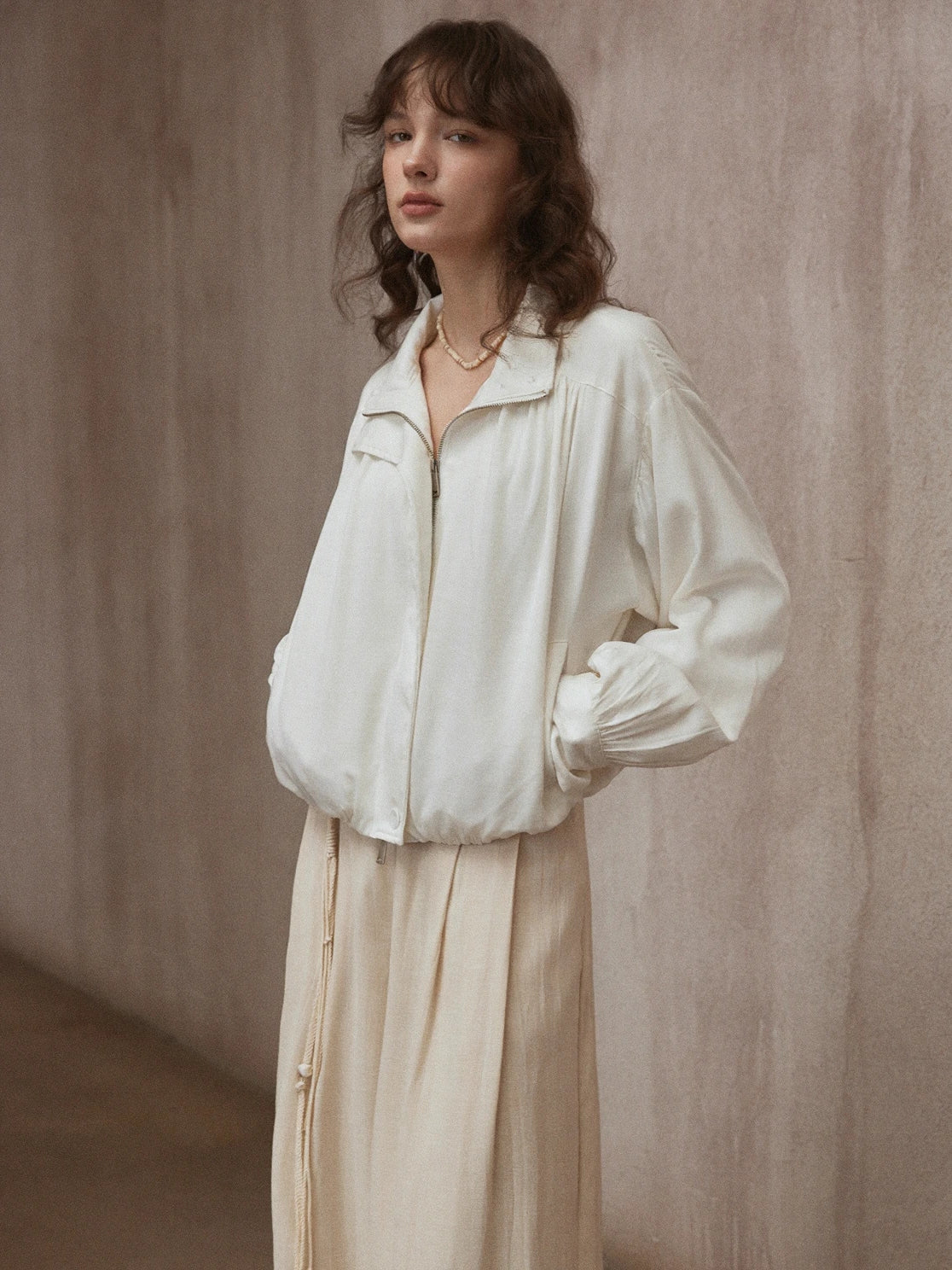 Short Lapel Jacket R31048