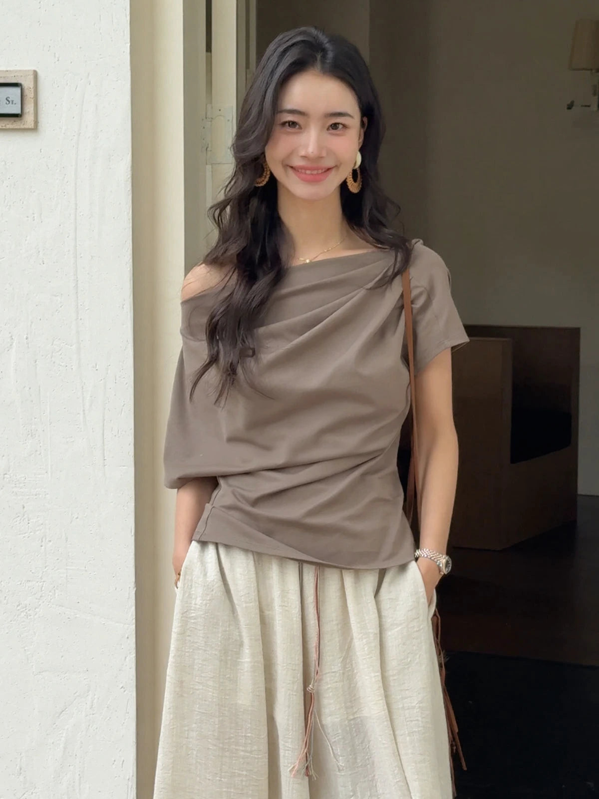 Off Shoulder Top R31017