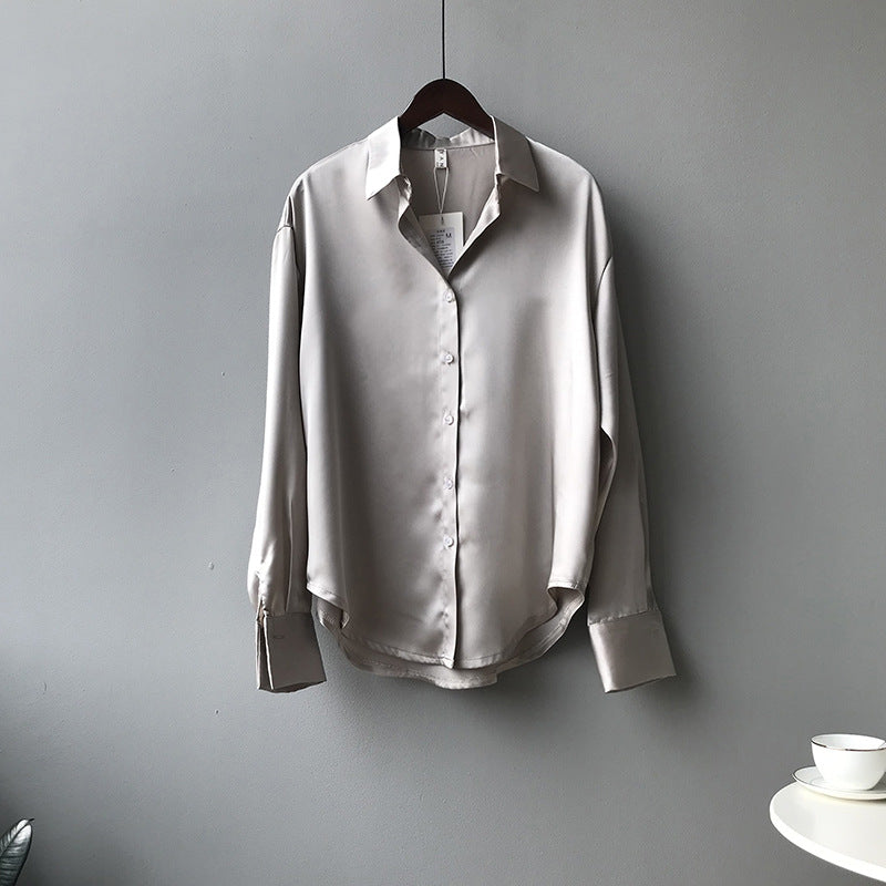 Long Sleeve Lapel Shirt RH012943