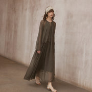 French Mesh Dress R31050