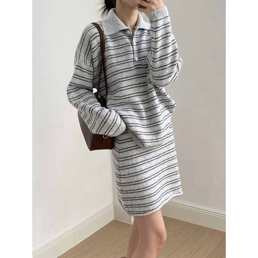 Striped Sweater Set RH013034