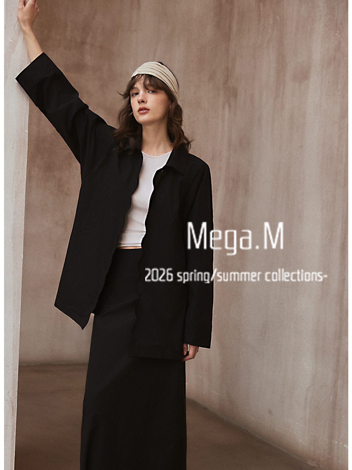 Mag dream, design sense wavy edge suit 2026 spring new women's clothing design sense simple small suit jacket