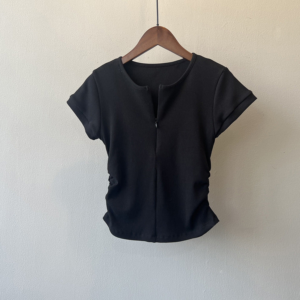 Pleated Short Top RH012949