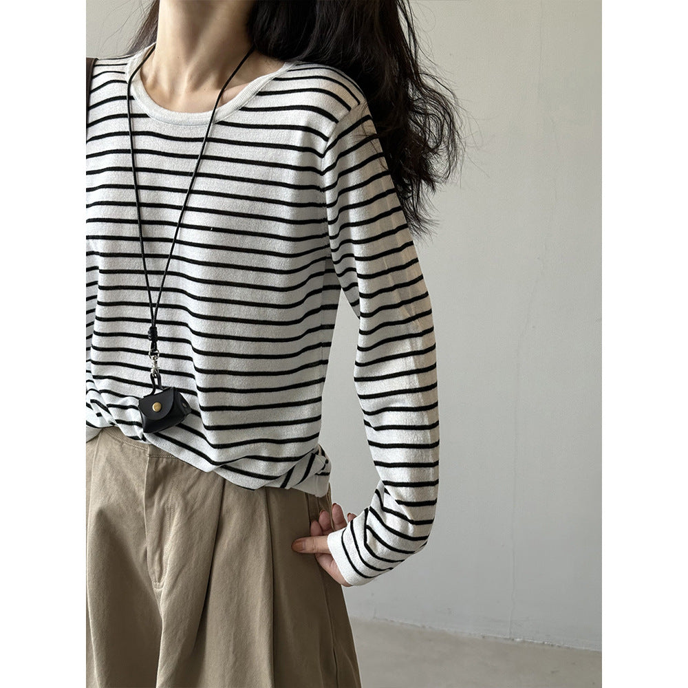 Multi-color Crew Neck T-shirt RH013022