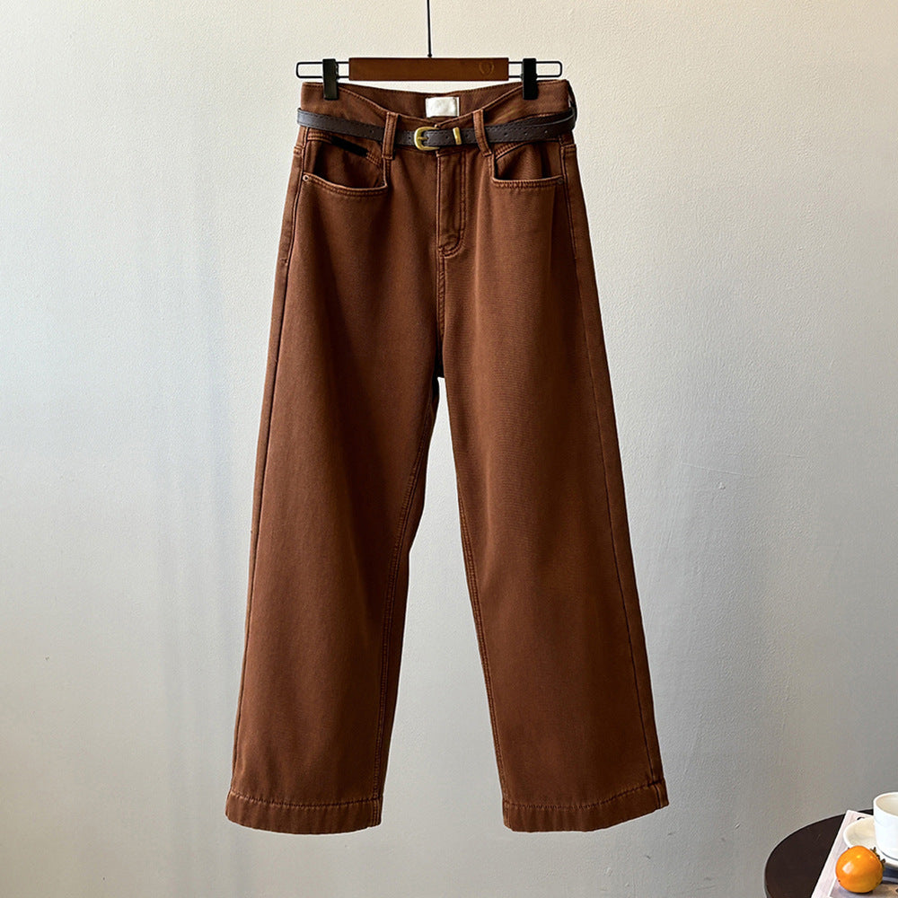 Loose Straight Casual Trousers RH012988