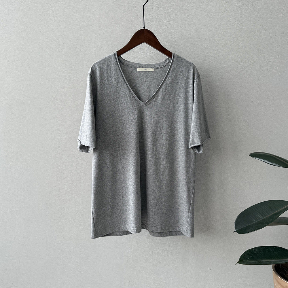 V-neck Short-sleeved T-shirt RH012942