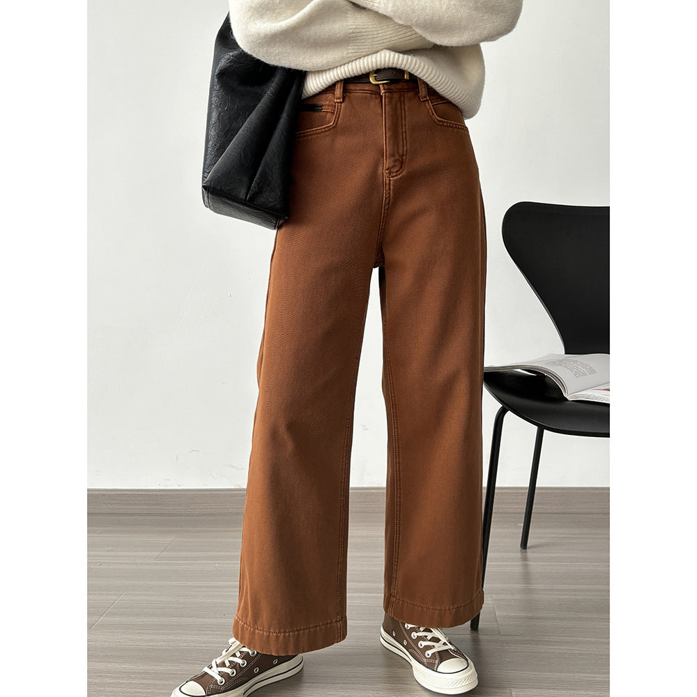 Loose Straight Casual Trousers RH012988