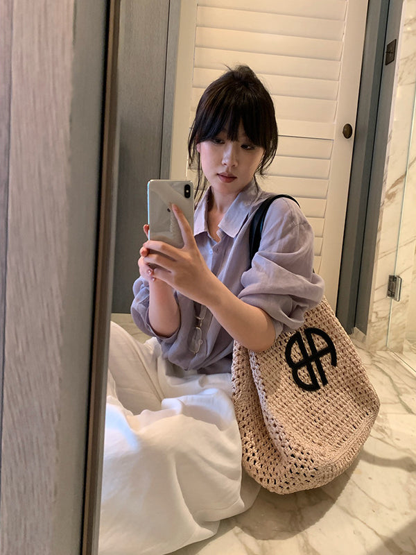 100% Ramie Sun Protection Shirt R31124