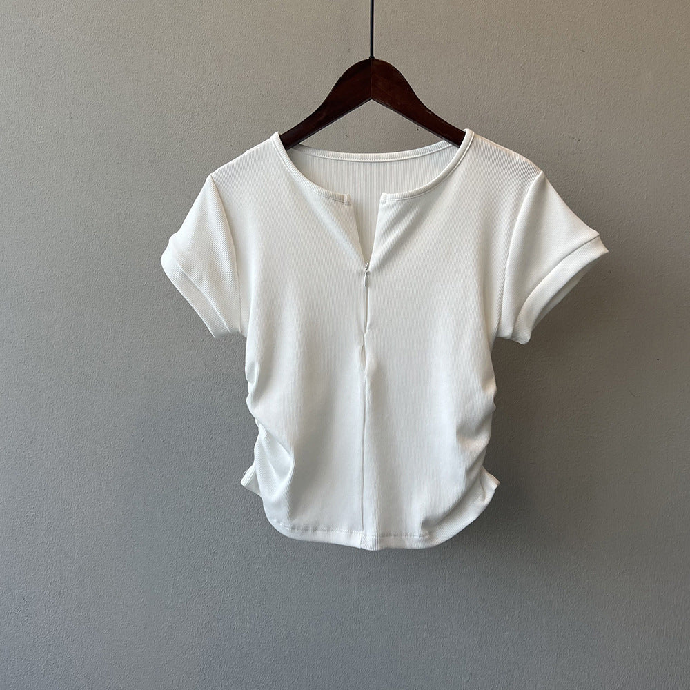 Pleated Short Top RH012949