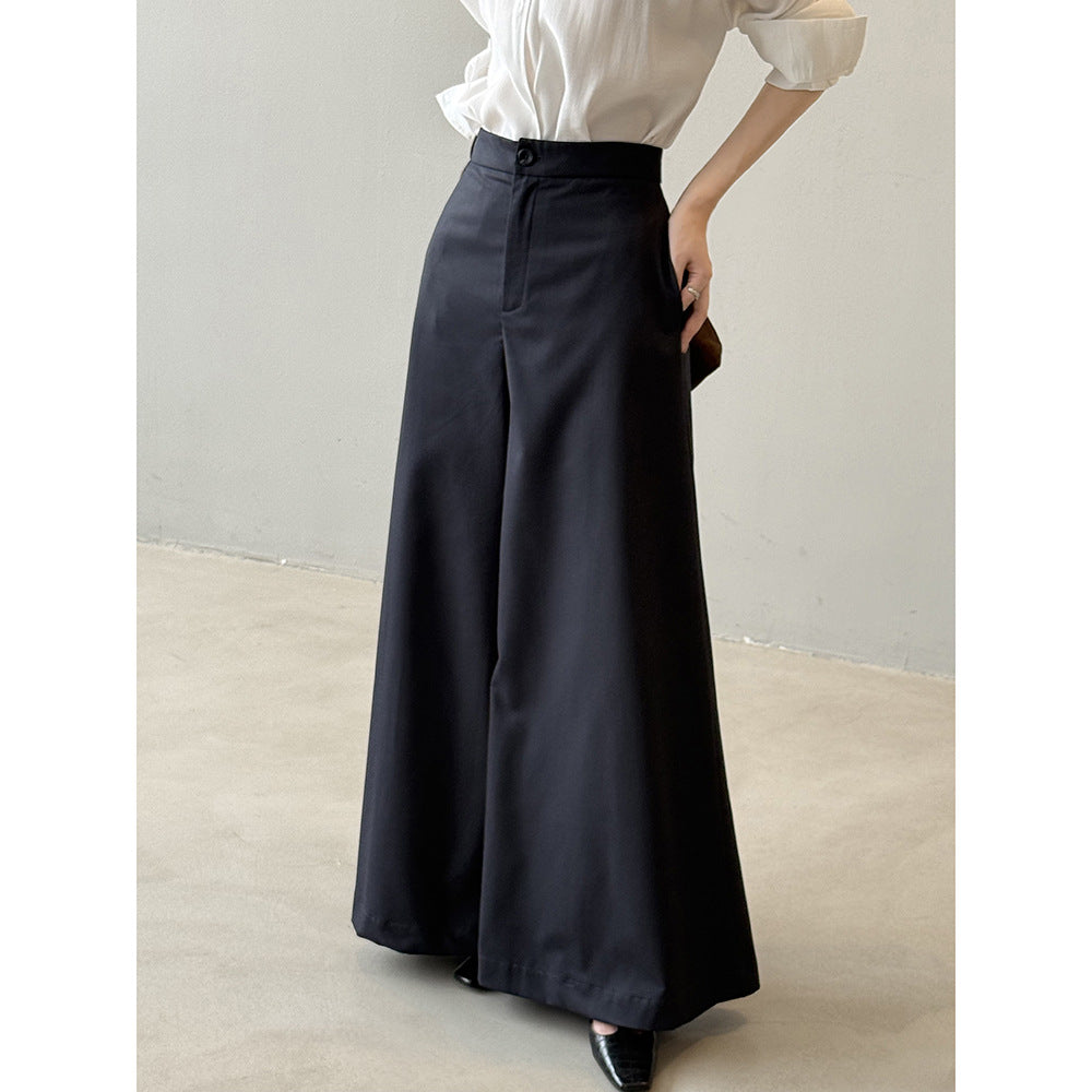 Slack Wide-leg Suit Pants RH012997