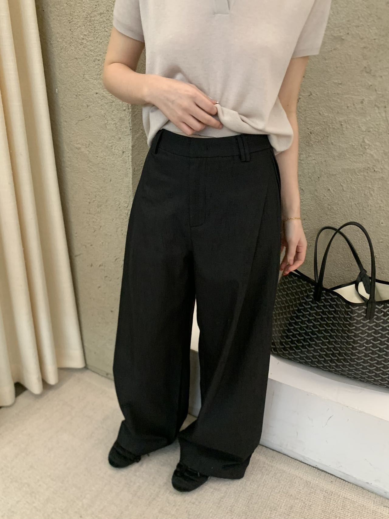 Side Pleat Design High-Waisted Slimming Jeans R31126