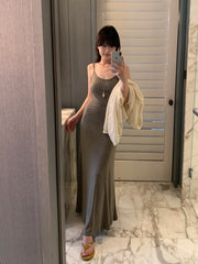 U-neck Slip Dress R31131