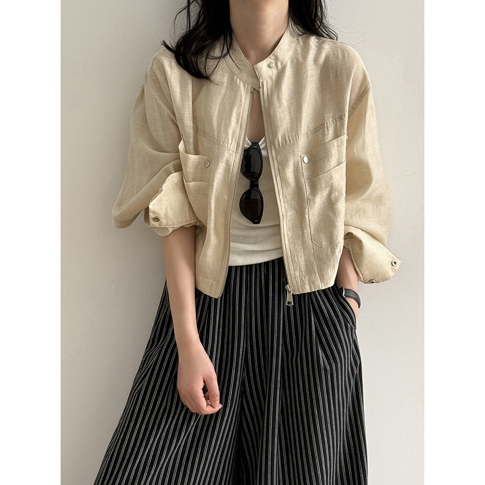 Loose Short Jacket Top RH012966