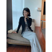 Tencel Wool Tie Knit Cardigan R31171