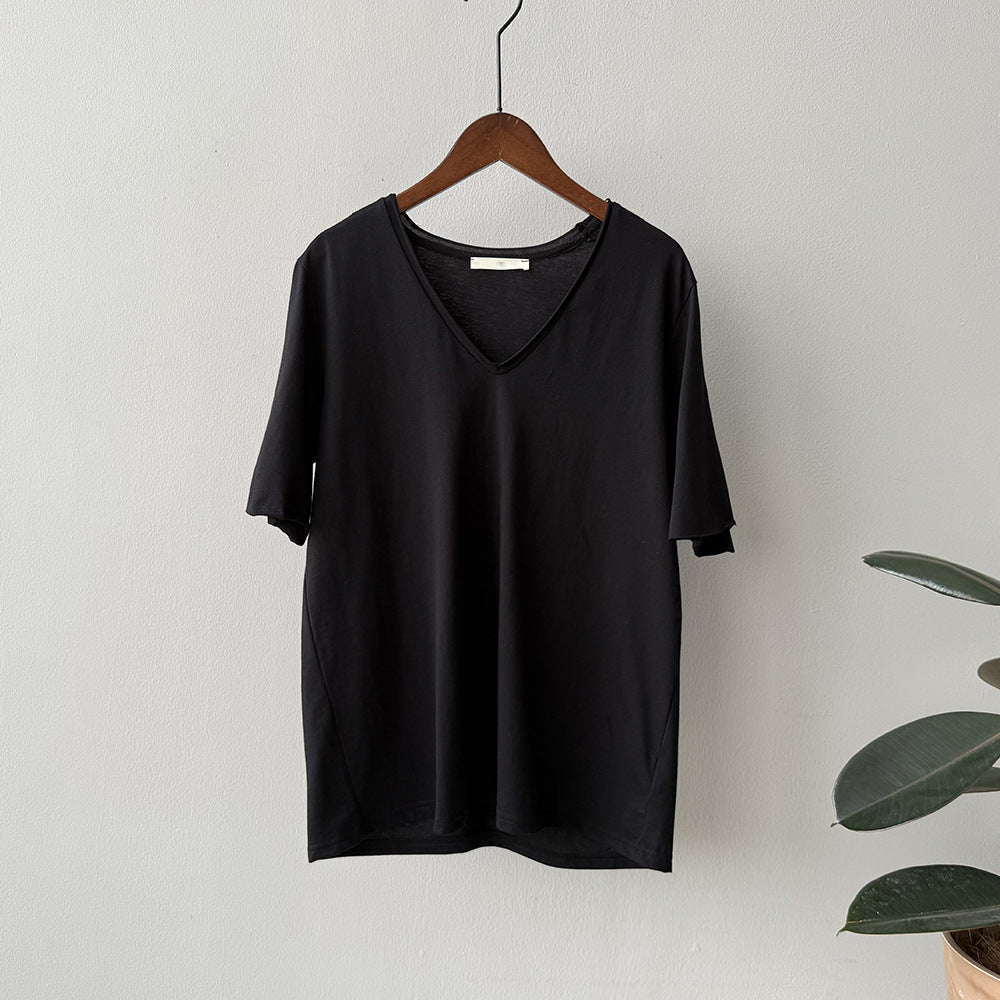 V-neck Short-sleeved T-shirt RH012942