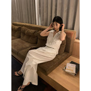 Linen Sleeveless Shirt R31108