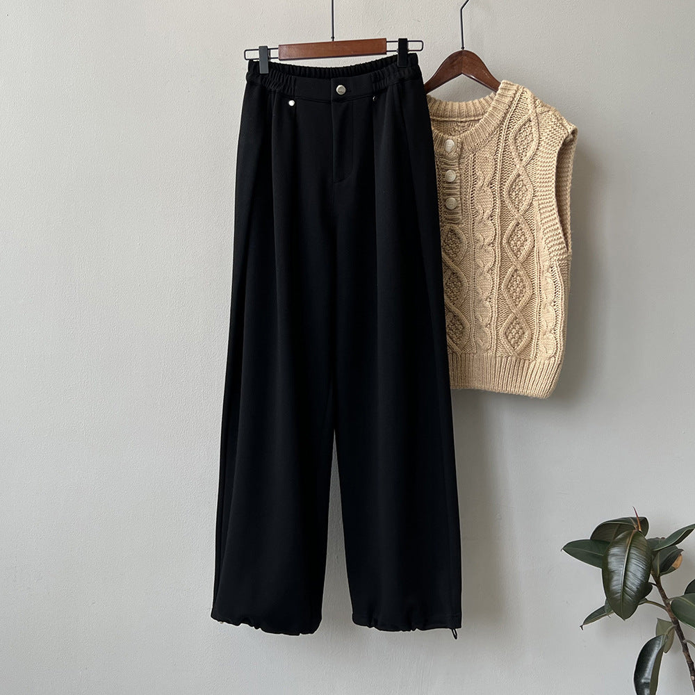 Elastic Waist Sweatpants RH013001