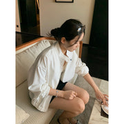 Embroidered Stand Collar Jacket R31138