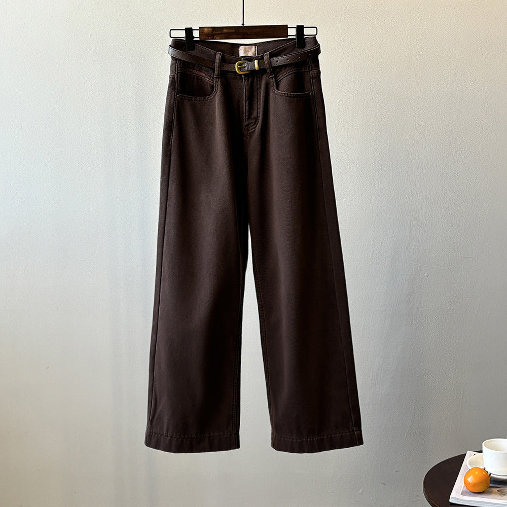 Loose Straight Casual Trousers RH012988
