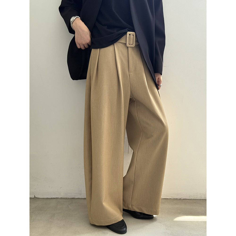 Vintage Wide-leg Suit Pants RH012998