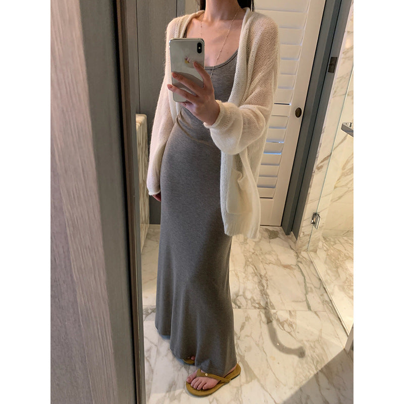 Mohair V-neck Cardigan R31141