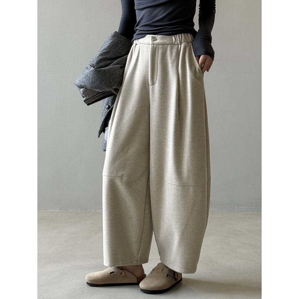 Versatile Wide-leg Trousers RH013024