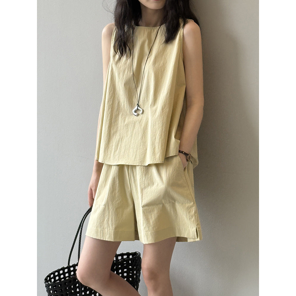 Halter Sleeveless Suit RH012978