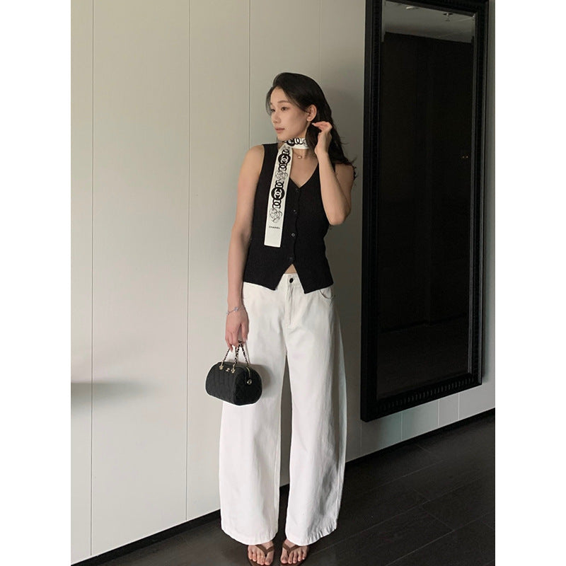 V-neck Knit Vest R31111