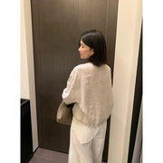 Ramie Cropped Jacket R31145