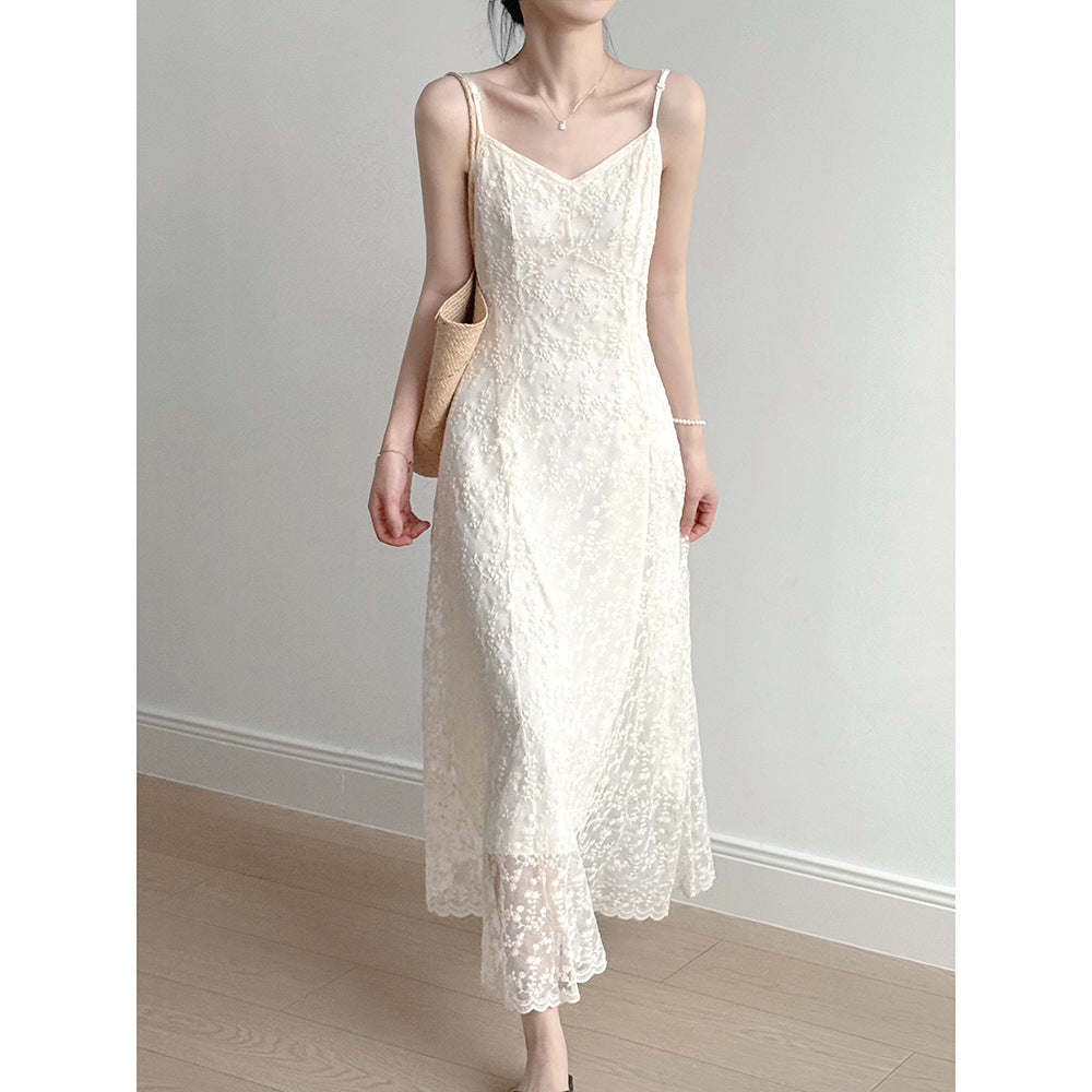Lace Suspender Dress RH013013