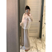 Hollow Crochet Knit Top R31152