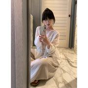 Hollow Crochet Knit Top R31152