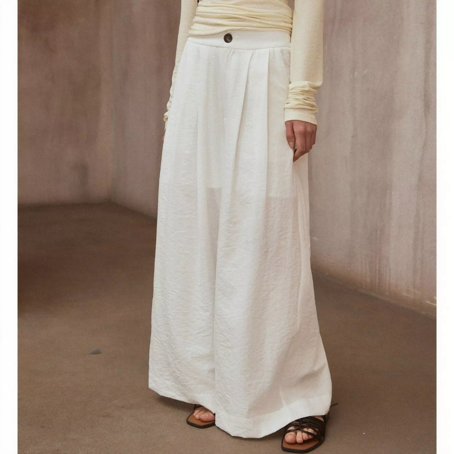 Korean Wide Leg Pants R31095