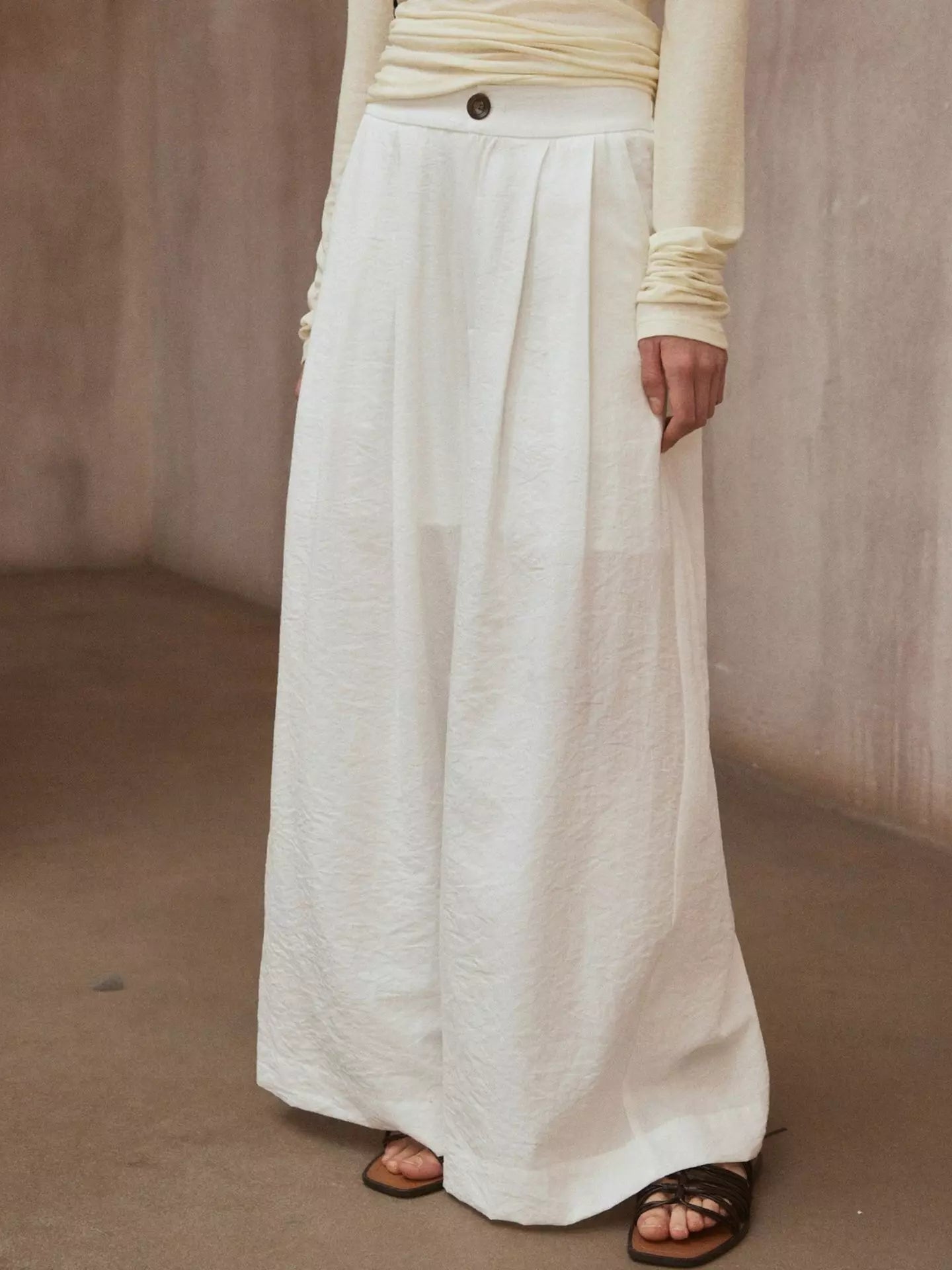 Korean Wide Leg Pants R31095