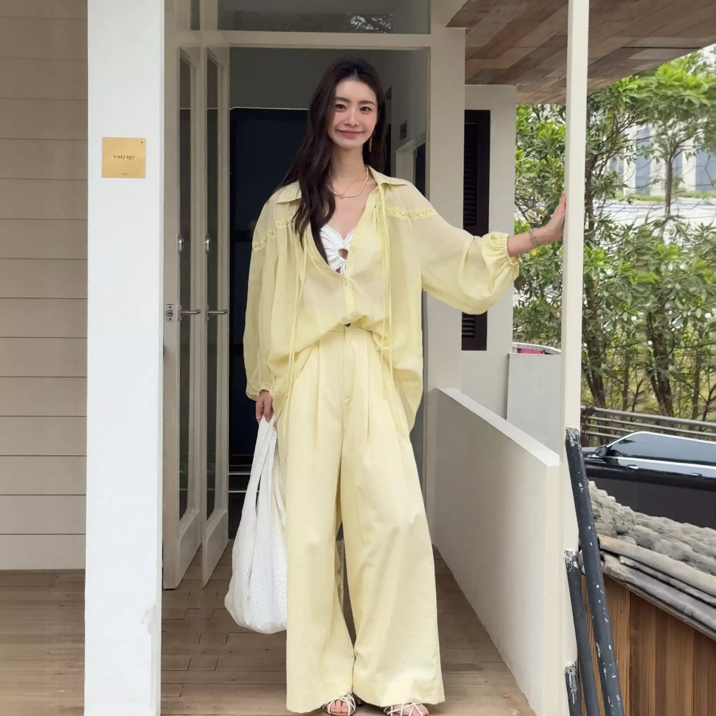 Korean Wide Leg Pants R31095