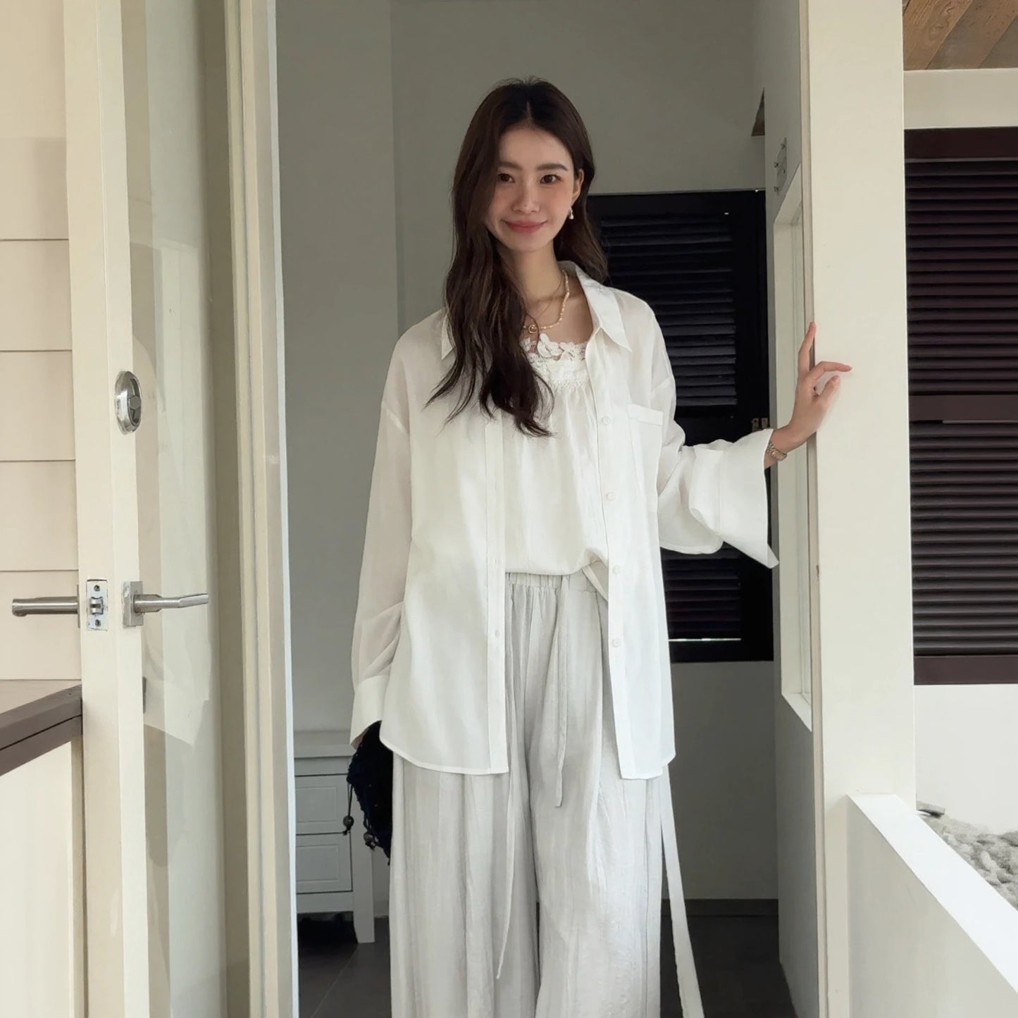 Korean Long Sleeve Shirt R31096