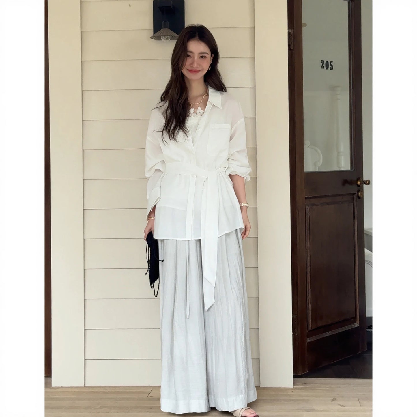 Korean Long Sleeve Shirt R31096