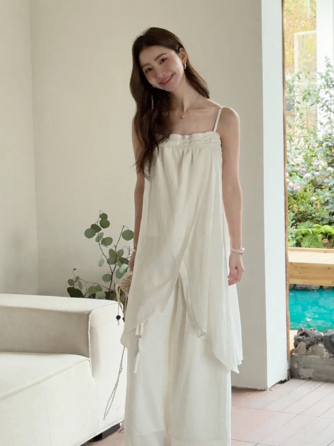 Korean Suspender Tube Top R31091