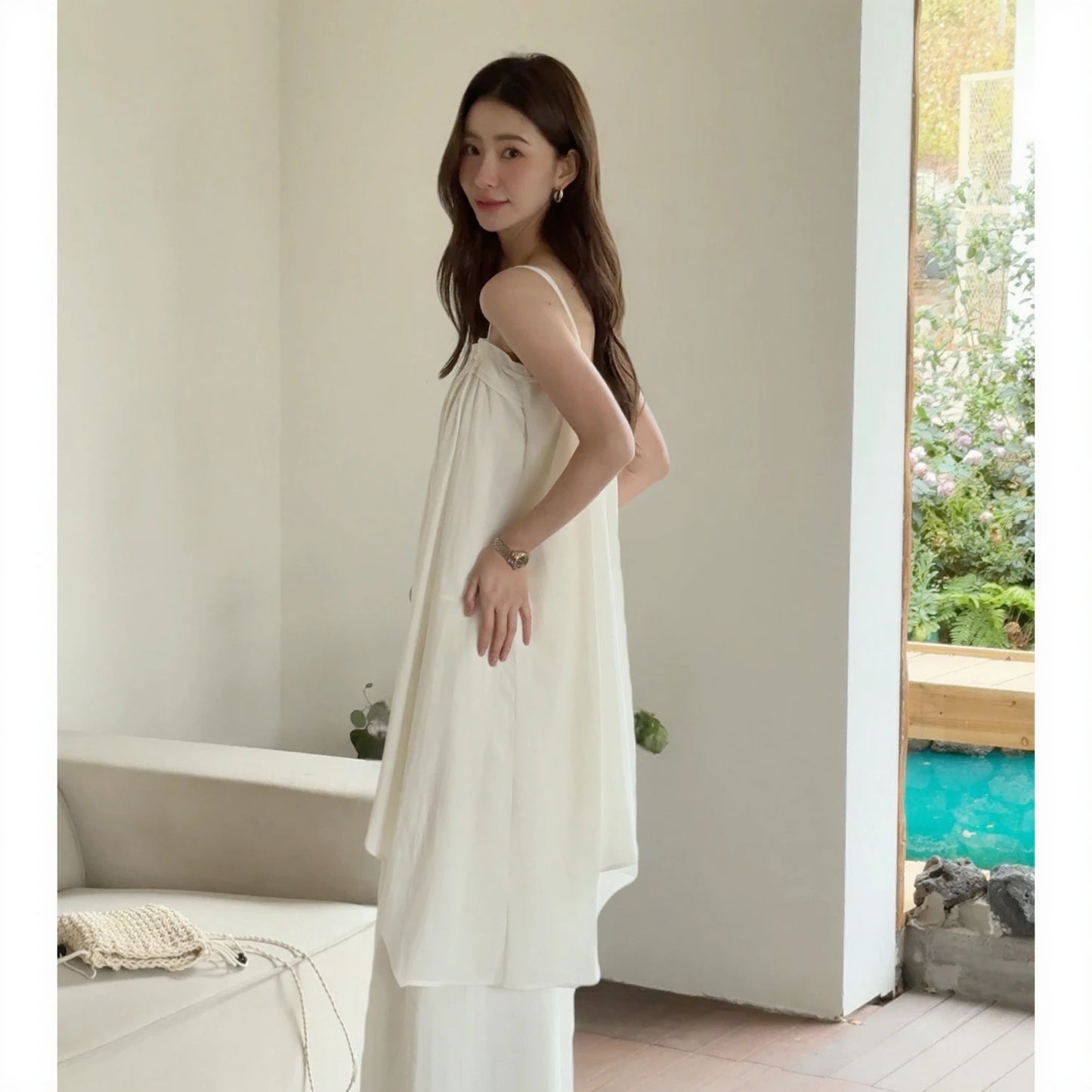 Korean Suspender Tube Top R31091