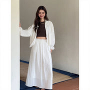 Elegant A-line Skirt R31071