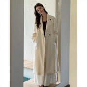 Korean Lapel Trench Coat R31054