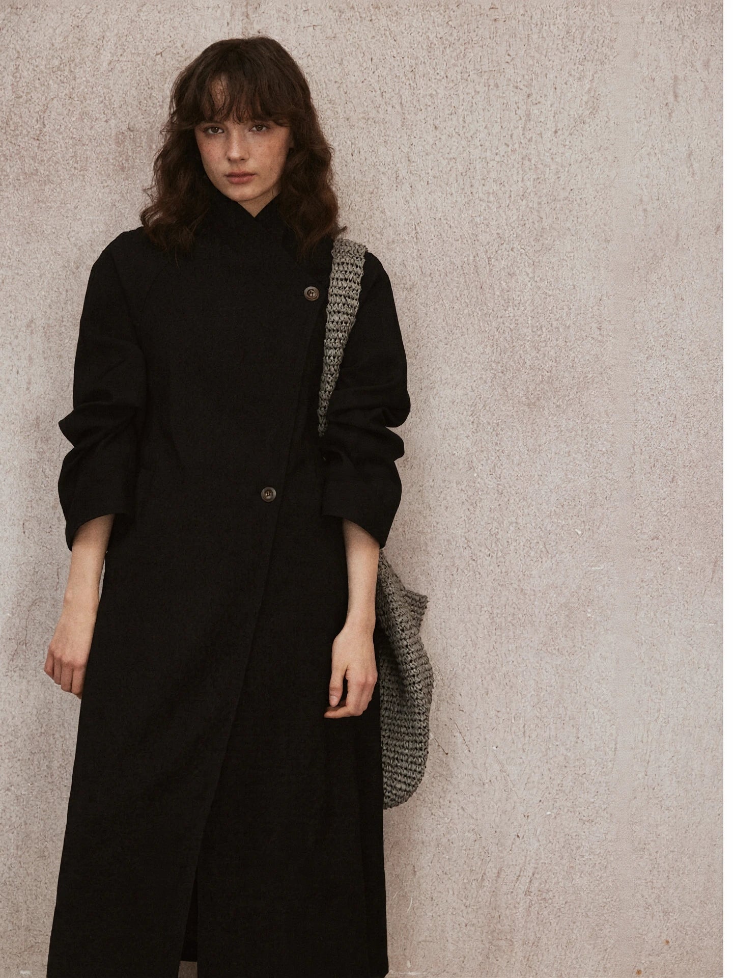Korean Lapel Trench Coat R31054