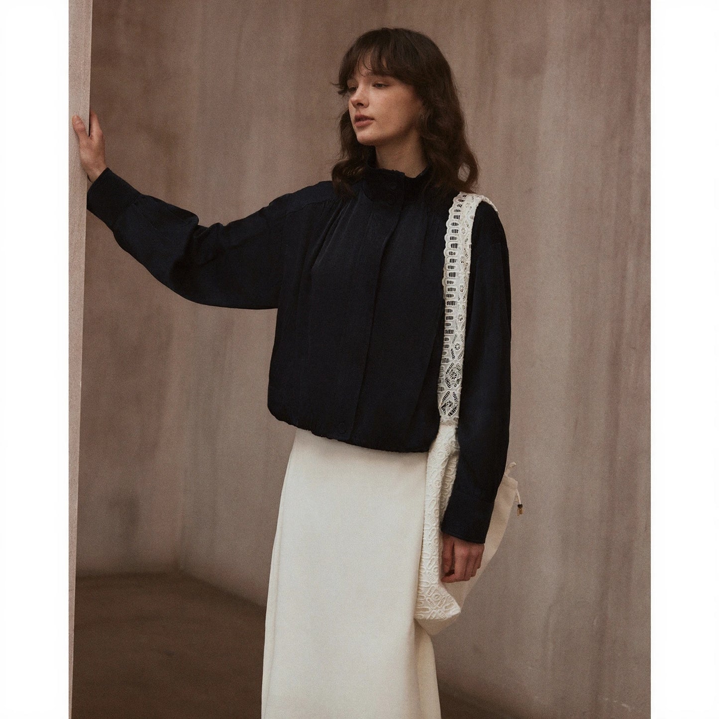 Short Lapel Jacket R31048