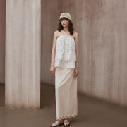 Lace Edge Skirt R31047