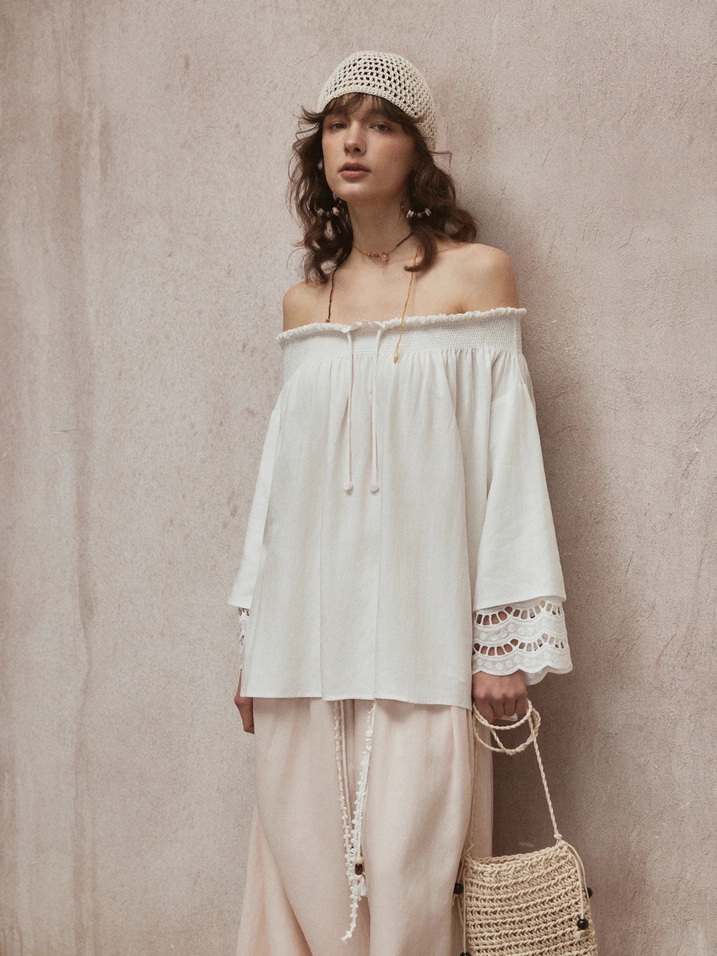 Off Shoulder Shirt R31044