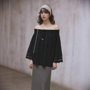 Off Shoulder Shirt R31044
