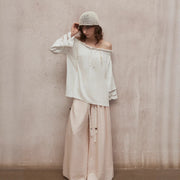 Off Shoulder Shirt R31044