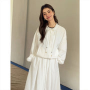 Lace-Up Casual Jacket R31043