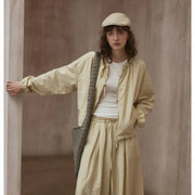 Lace-Up Casual Jacket R31043