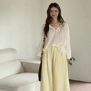 Lace-Up Shirt R31040